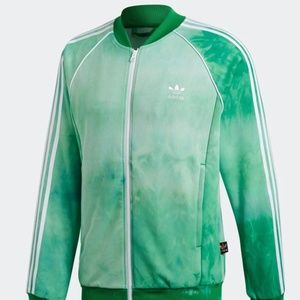ADIDAS PHARRELL WILLIAMS HU HOLI SST JACKET GREEN